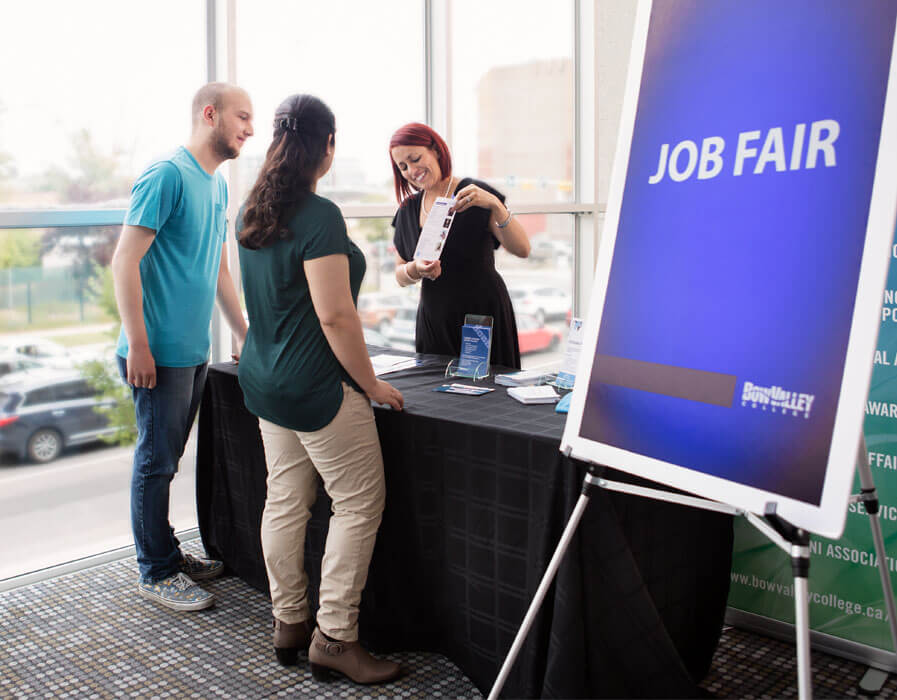 Job fair booth