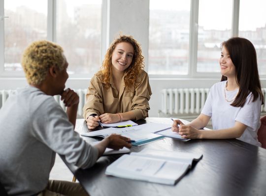 Agent advising students