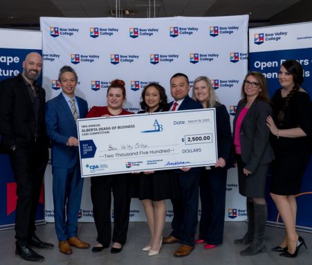 Bow Valley College team takes second place at Alberta Deans Case Competition