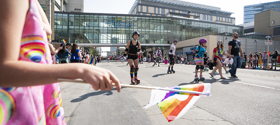 Girl at Pride